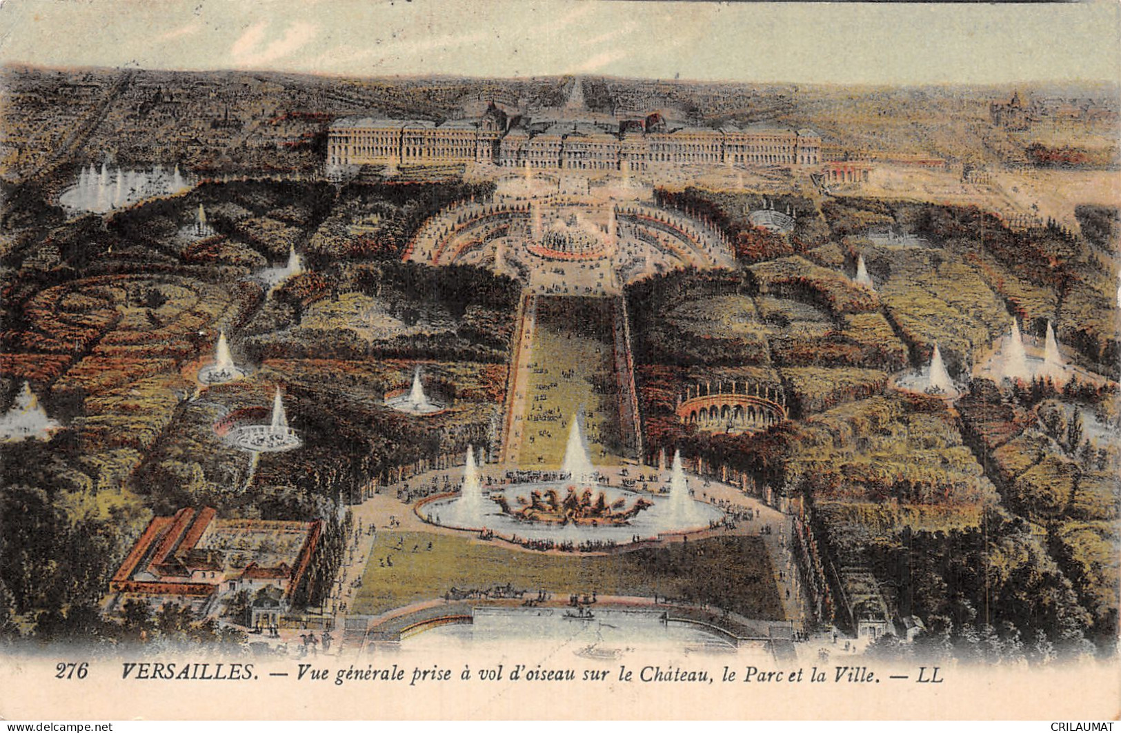 78-VERSAILLES LE PALAIS-N°5138-B/0219 - Versailles (Château)