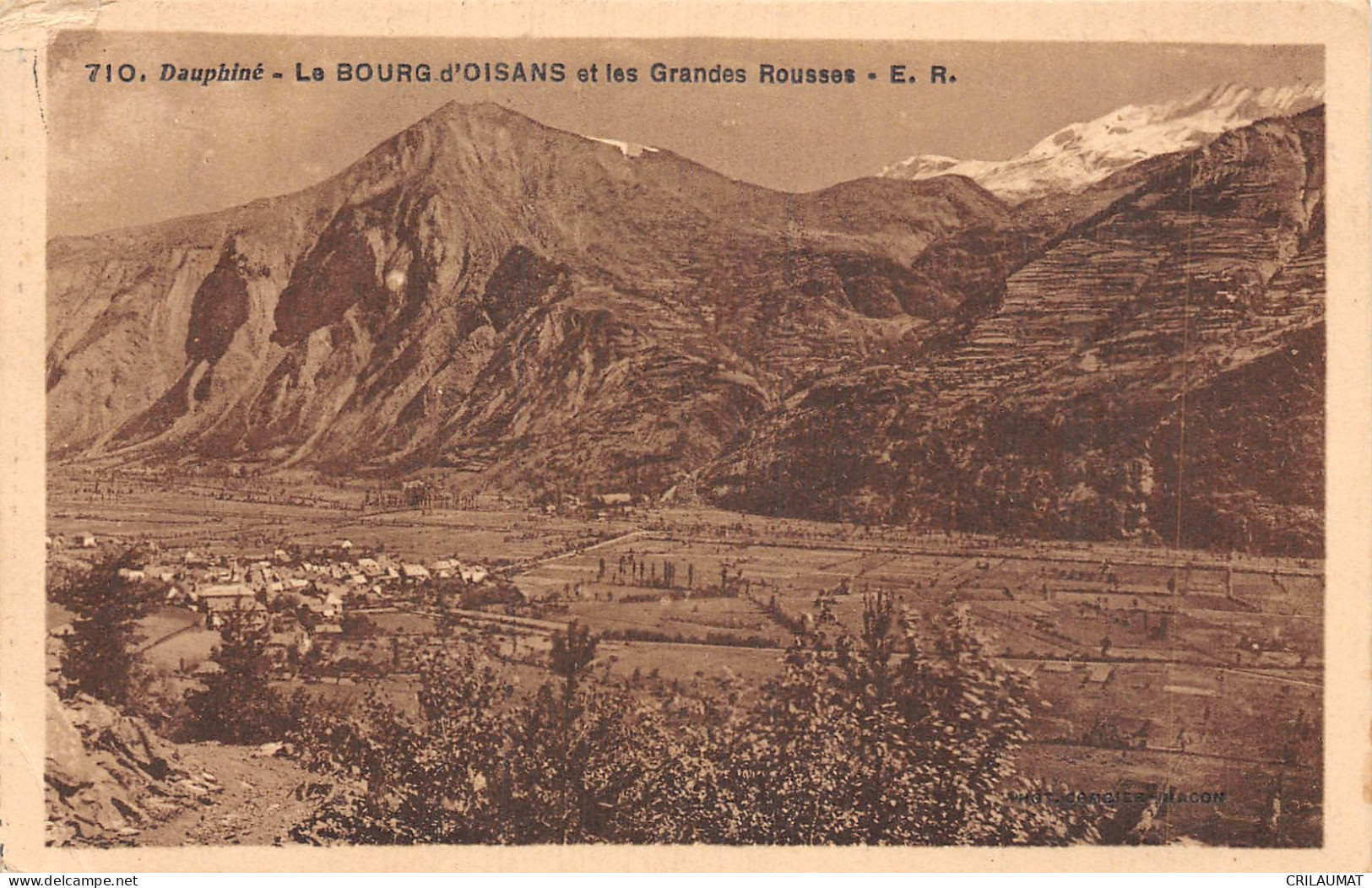 38-LE BOURG D OISANS ET LES GRANDES ROUSSES-N°5138-B/0025 - Autres & Non Classés