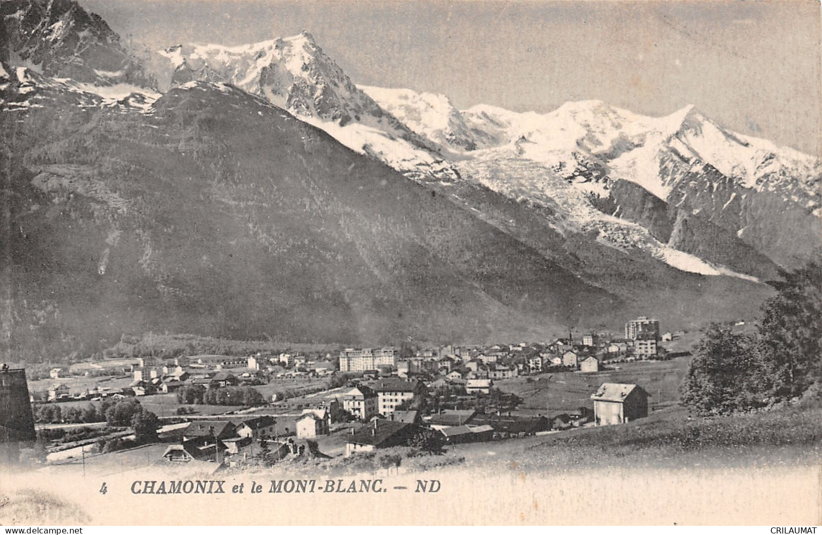 74-CHAMONIX MONT BLANC-N°5138-A/0393 - Chamonix-Mont-Blanc
