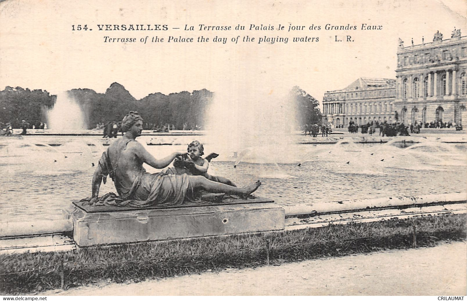 78-VERSAILLES LE PALAIS-N°5138-A/0323 - Versailles (Kasteel)