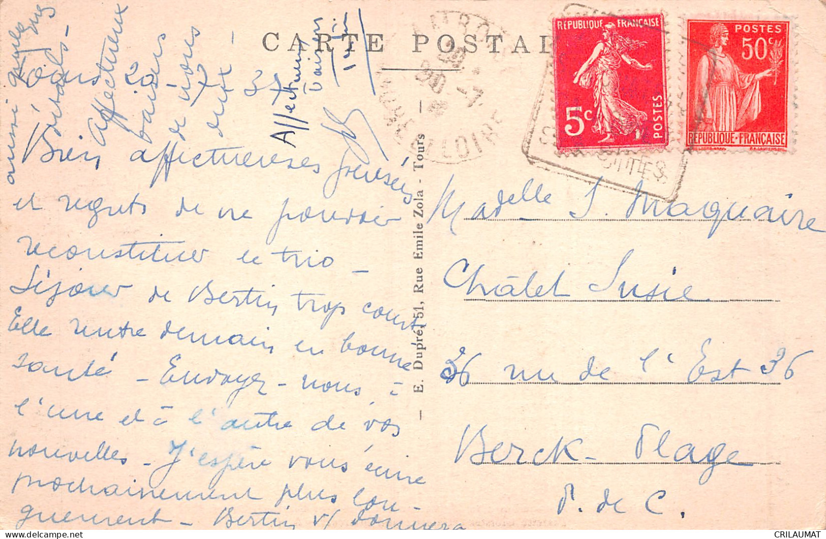 37-TOURS-N°5138-A/0277 - Tours