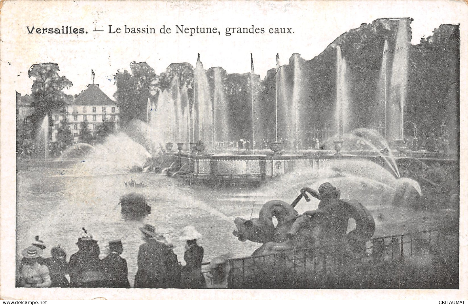 78-VERSAILLES LE BASSIN DE NEPTUNE-N°5138-A/0245 - Versailles (Kasteel)
