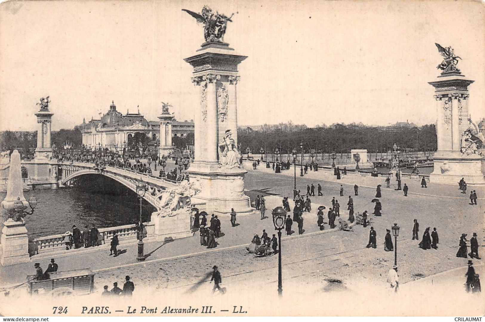 75-PARIS LE PONT ALEXANDRE III-N°5138-A/0023 - Andere & Zonder Classificatie