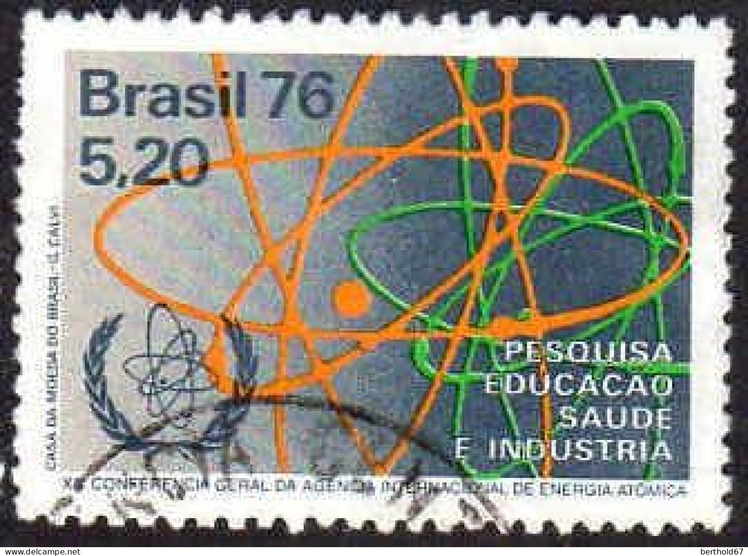 Brésil Poste Obl Yv:1220 Mi:1560 Pesquisa Educacao Saudé E Industria (Beau Cachet Rond) - Usati