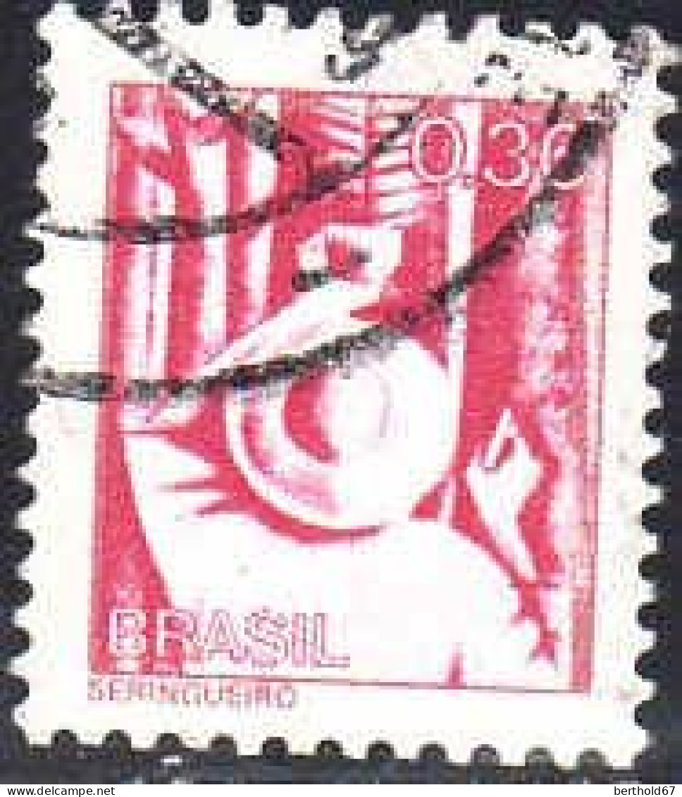 Brésil Poste Obl Yv:1200 Mi:1539x Seringueiro Extracteur De Caoutchouc (Beau Cachet Rond) - Used Stamps