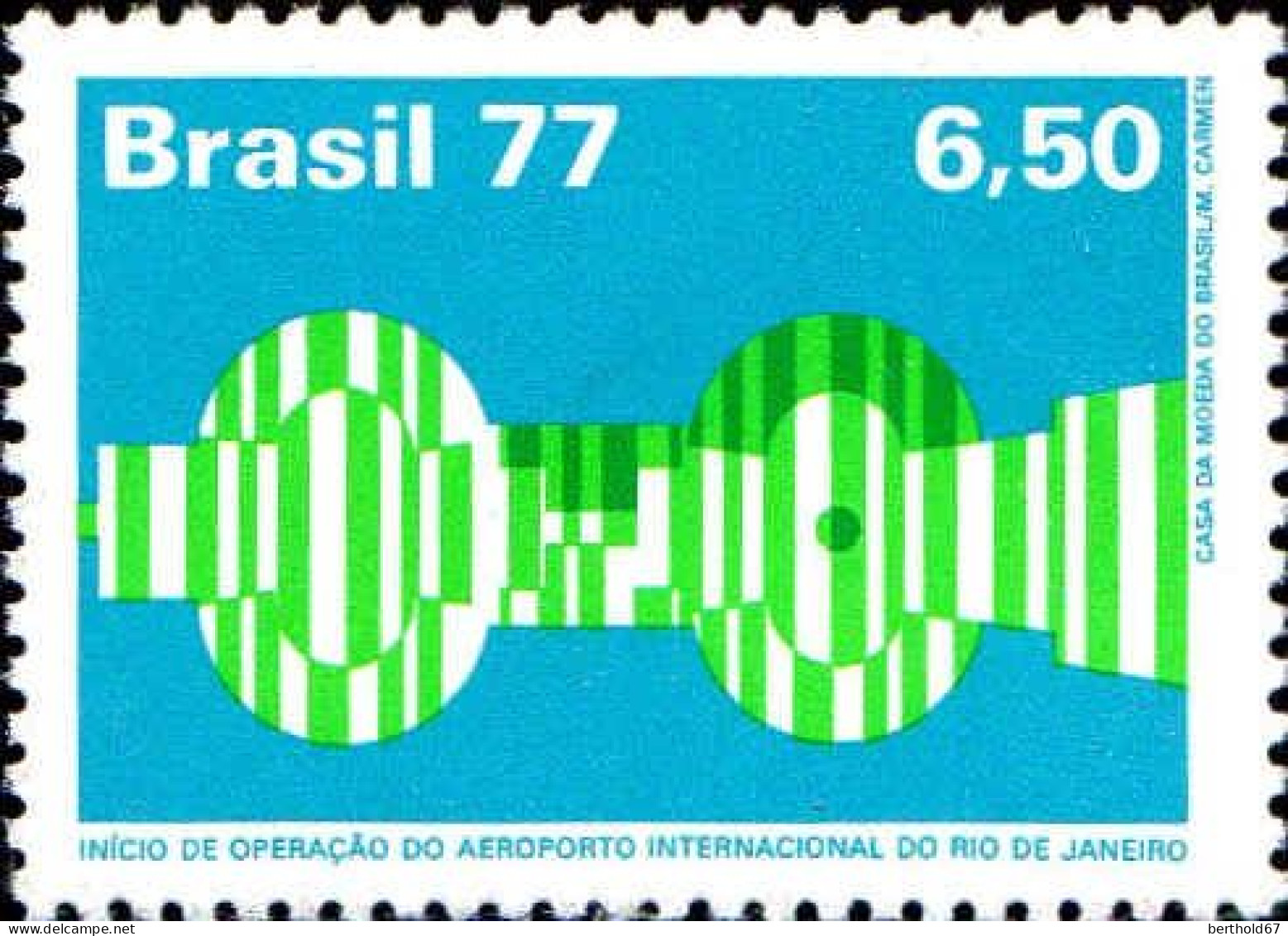 Brésil Poste N** Yv:1241 Mi:1581 Aeroporto Internacional Do Rio De Janeiro - Unused Stamps