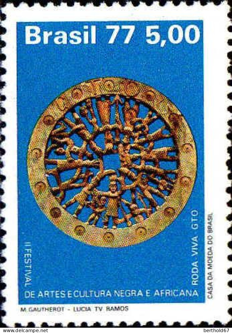 Brésil Poste N** Yv:1238/1240 2.Festival Mondial Africain D'art & Culture - Unused Stamps