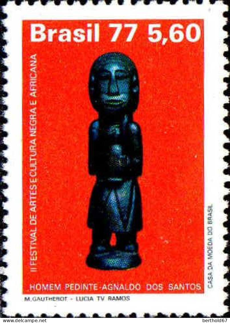 Brésil Poste N** Yv:1238/1240 2.Festival Mondial Africain D'art & Culture - Unused Stamps