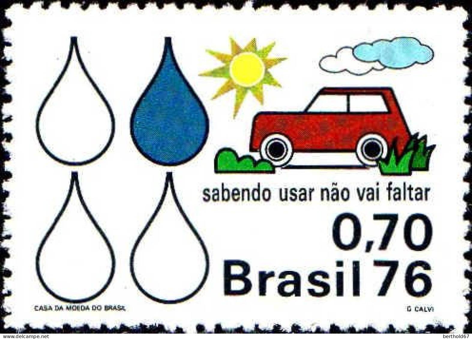 Brésil Poste N** Yv:1182 Mi:1520 Sabendo Usar Nao Vai Faltar - Ungebraucht