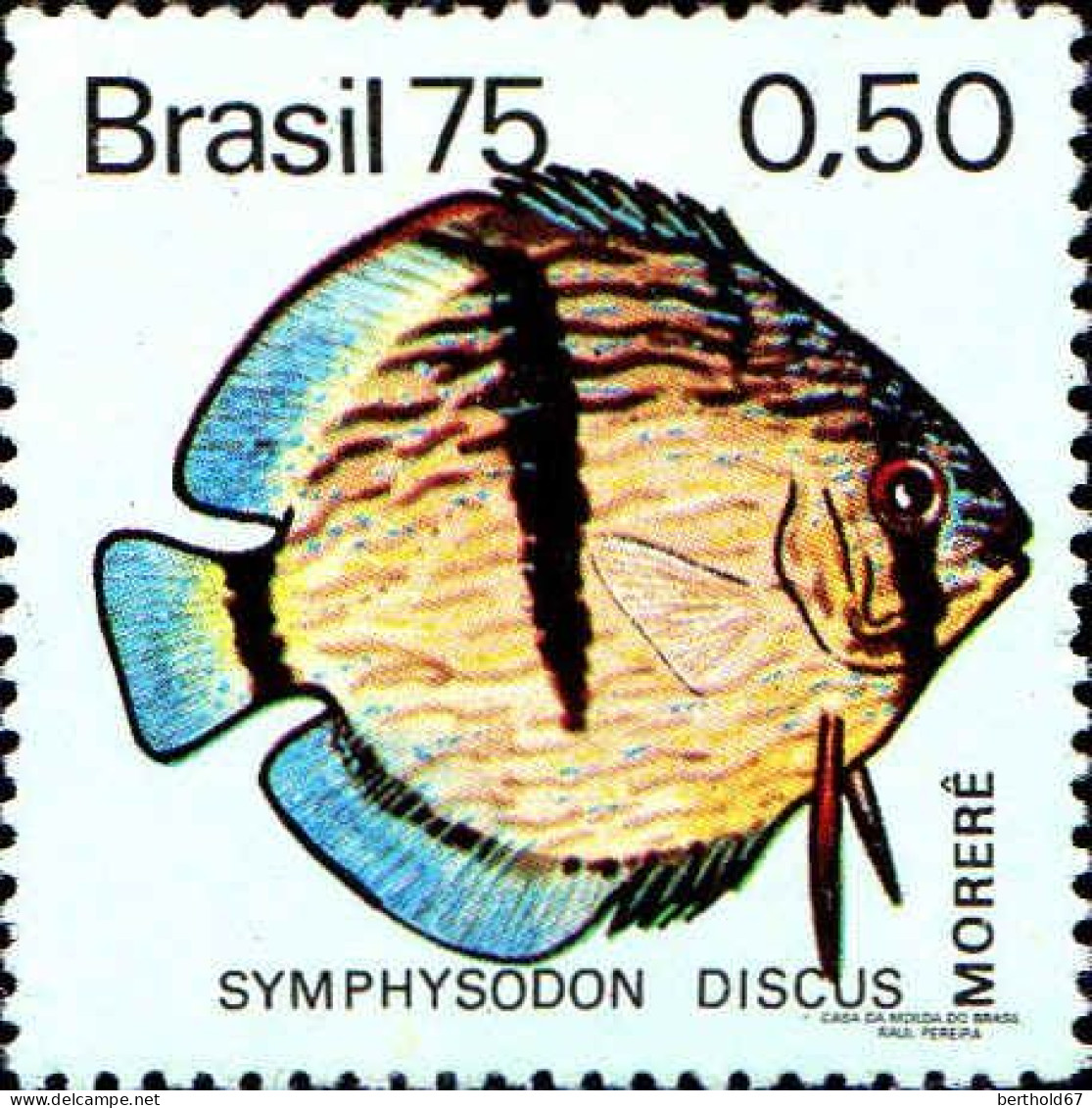 Brésil Poste N** Yv:1146/1149 Poissons - Unused Stamps
