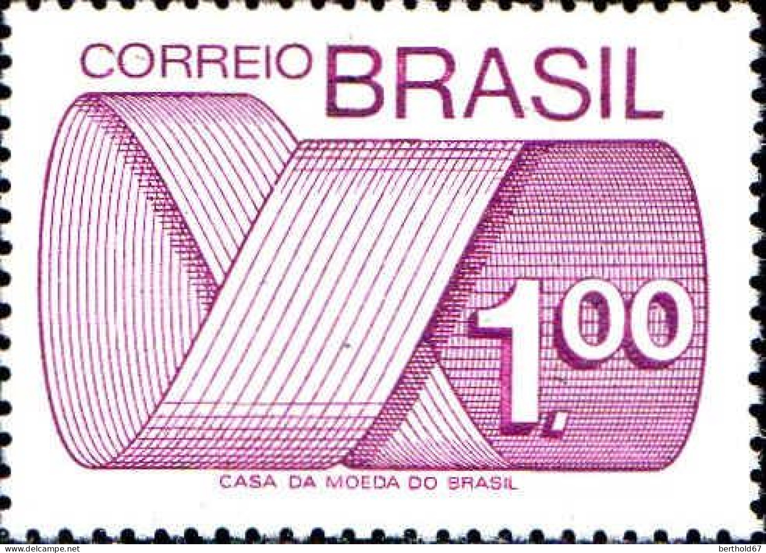 Brésil Poste N** Yv:1109 Mi:1439 Ruban - Unused Stamps