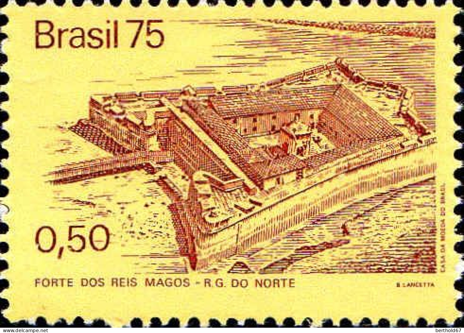 Brésil Poste N** Yv:1138/1141 Forteresses - Neufs