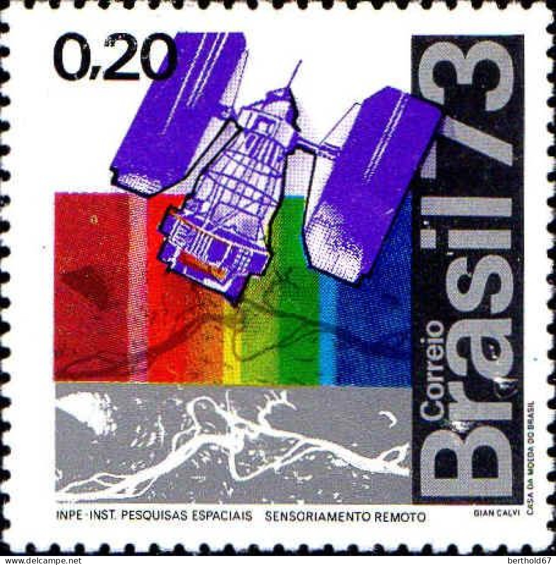 Brésil Poste N** Yv:1038/1040 La Terre & Les Hommes - Unused Stamps