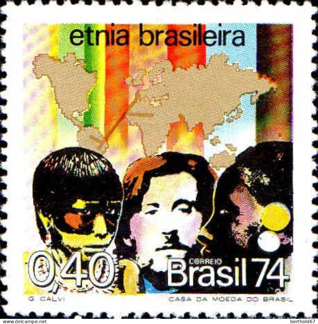 Brésil Poste N** Yv:1101/1105 Immigration - Unused Stamps