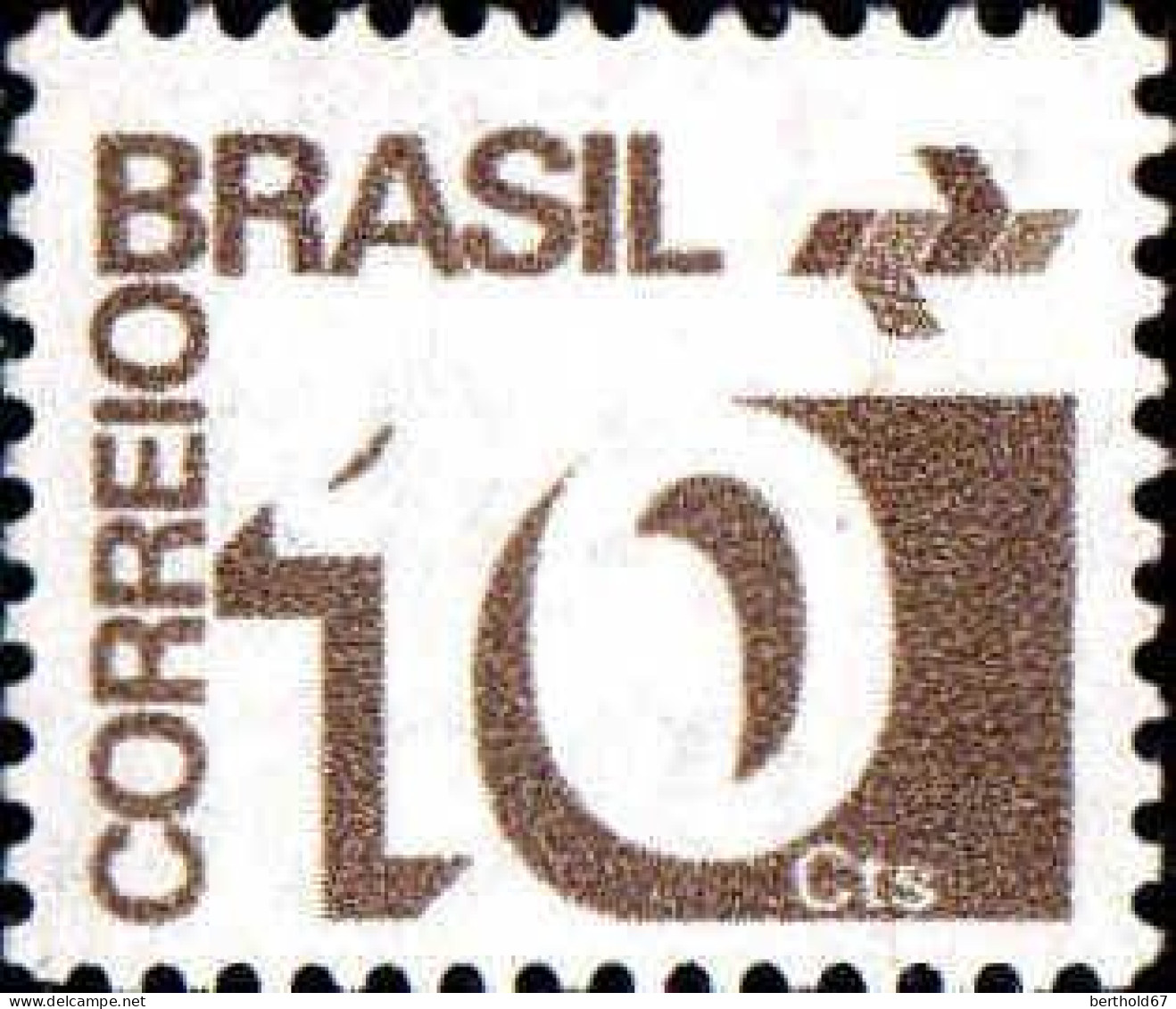 Brésil Poste N** Yv:1026/1030 Embleme Des Postes Brésiliennes - Unused Stamps