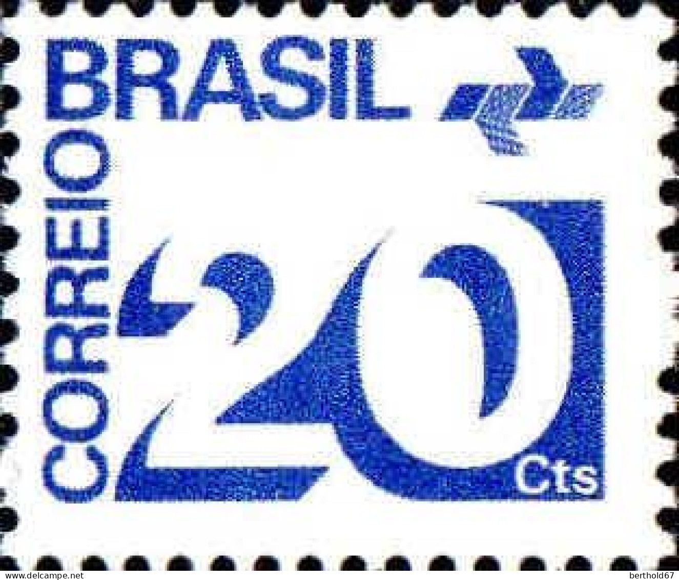 Brésil Poste N** Yv:1026/1030 Embleme Des Postes Brésiliennes - Unused Stamps