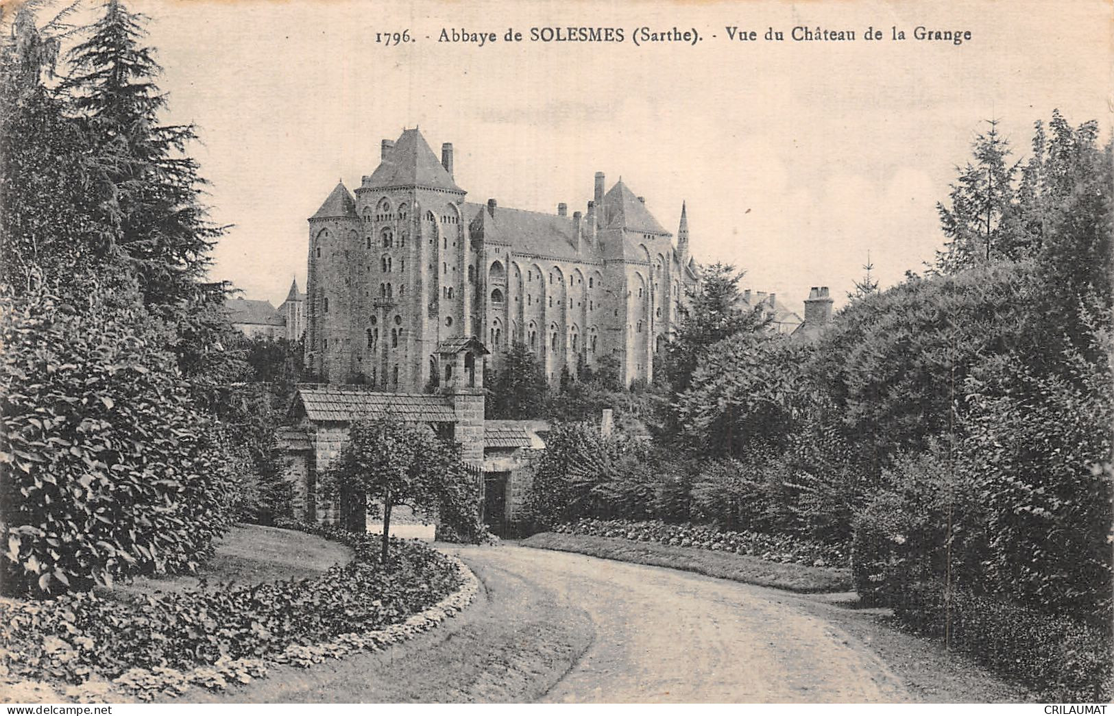 72-SOLESMES ABBAYE-N°5138-E/0267 - Solesmes