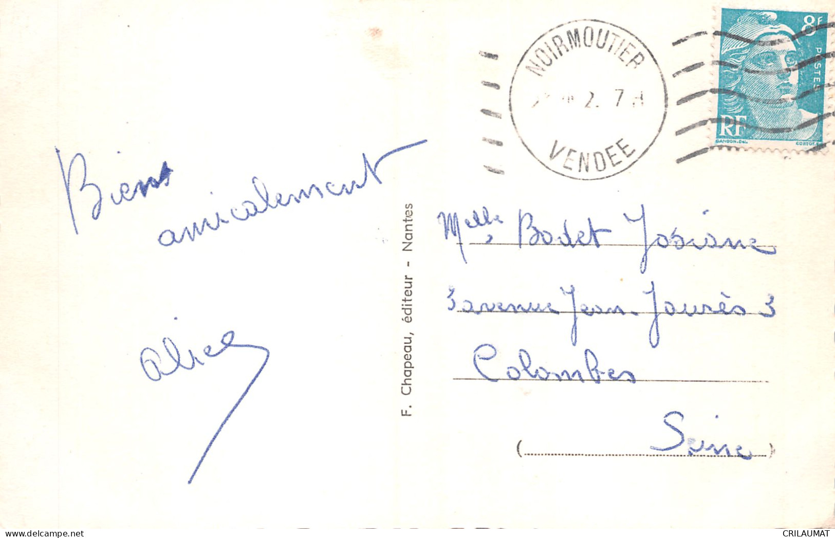 85-NOIRMOUTIER-N°5138-E/0113 - Noirmoutier