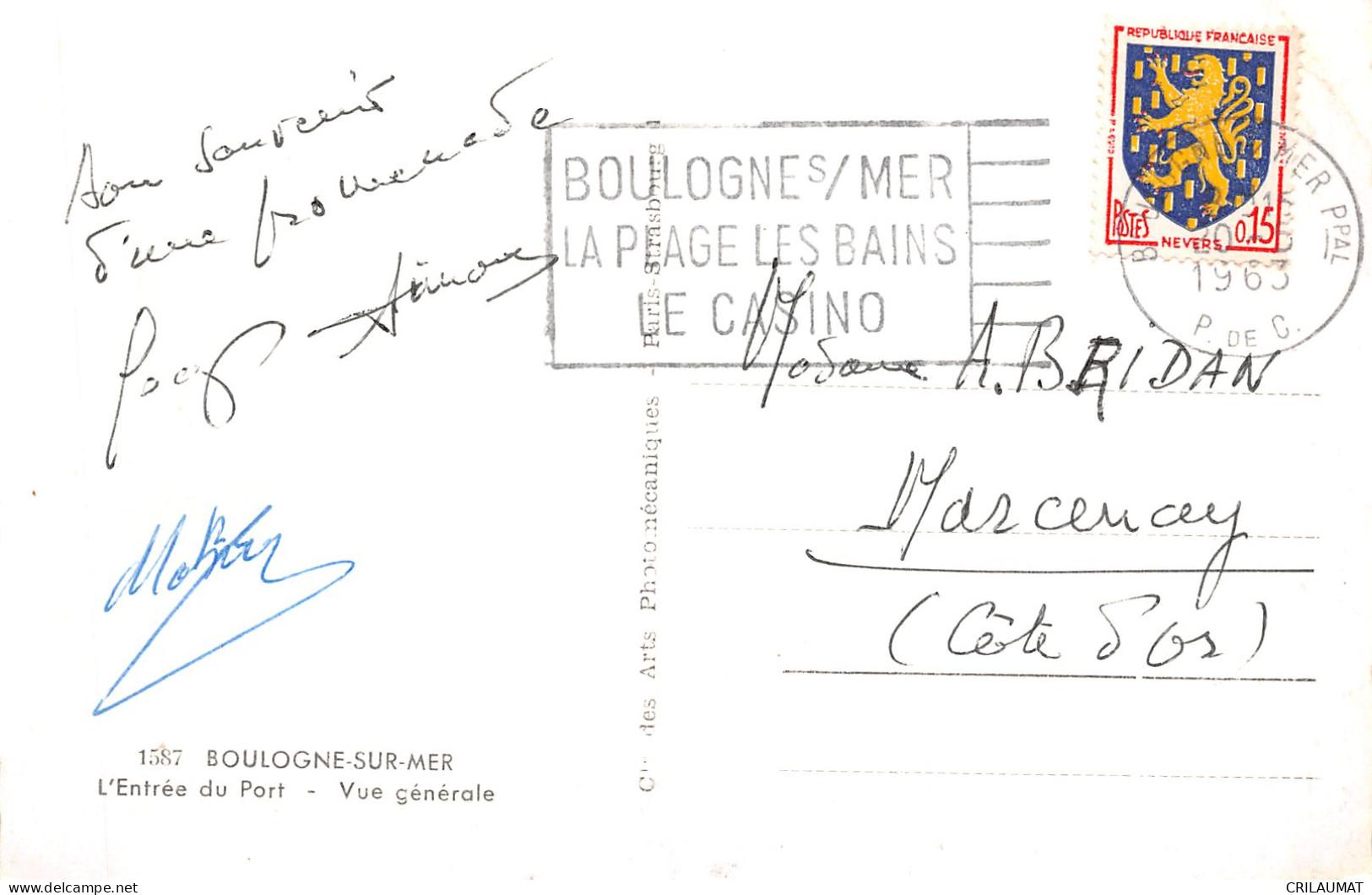 62-BOULOGNE SUR MER-N°5138-E/0051 - Boulogne Sur Mer