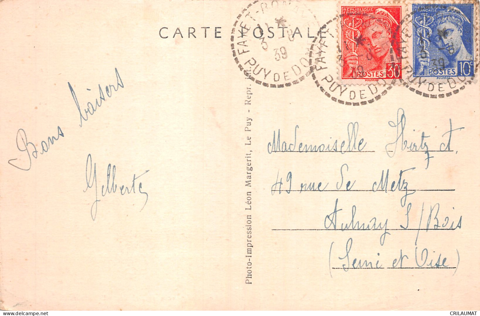 63-SAINT ALYRE-N°5138-E/0025 - Other & Unclassified
