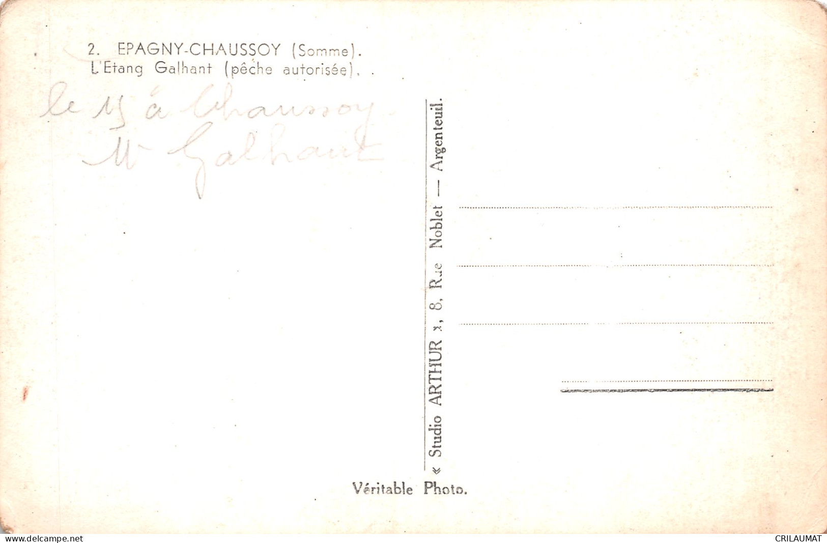 80-EPAGNY CHAUSSOY-N°5138-D/0351 - Andere & Zonder Classificatie