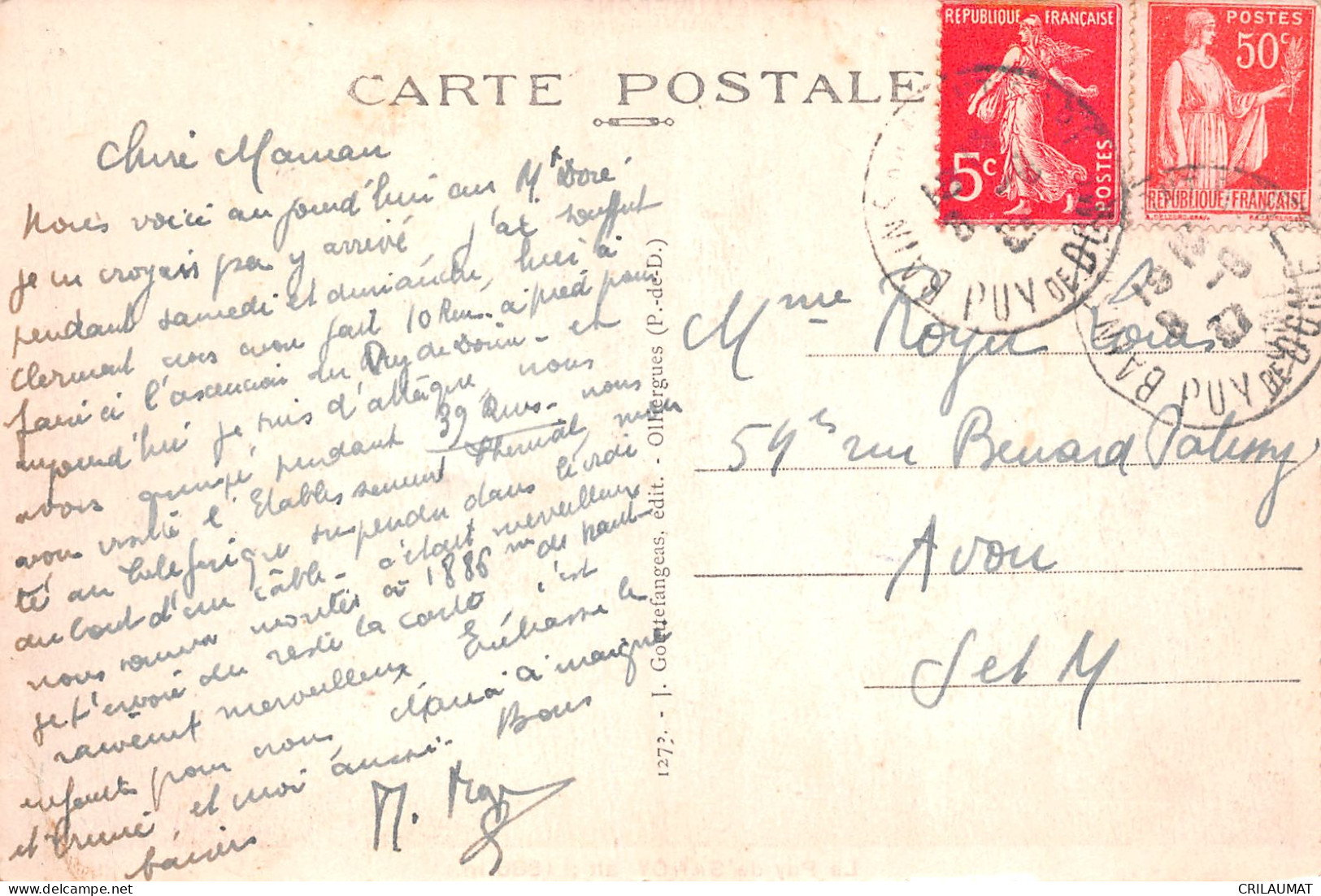 63-LE PUY DE SANCY-N°5138-D/0277 - Altri & Non Classificati