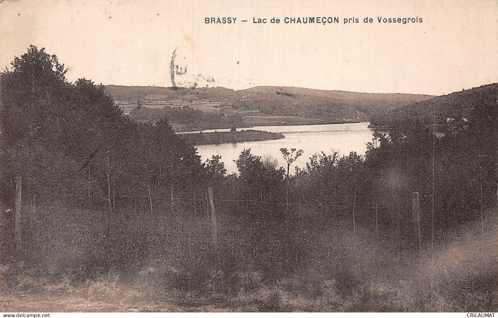 58-BRASSY LAC DE CHAUMECON-N°5138-D/0207 - Autres & Non Classés