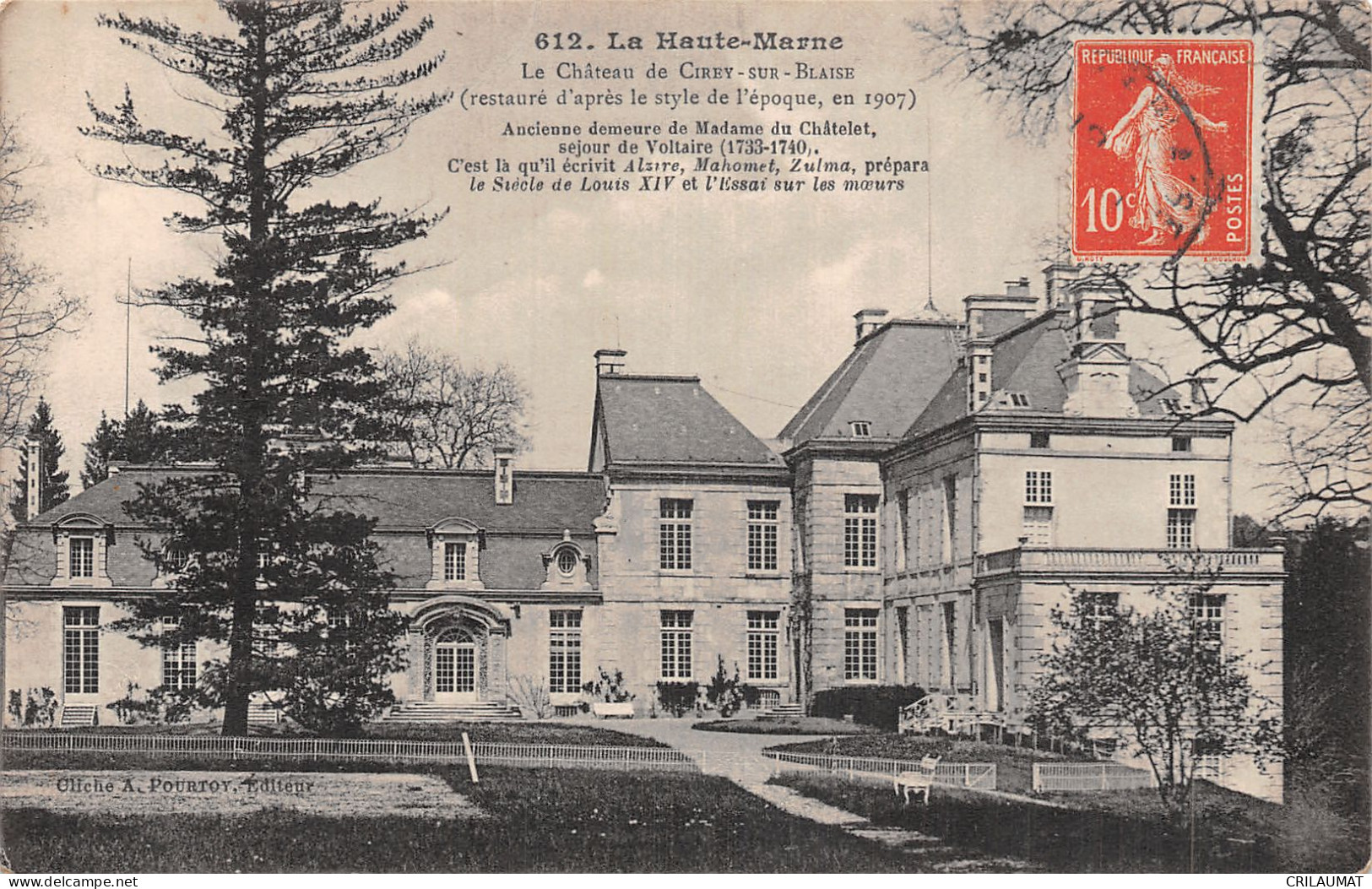 52-LE CHÂTEAU DE CIREY SUR BLAISE-N°5138-D/0125 - Autres & Non Classés