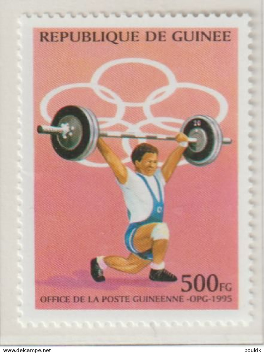 Guinea 1996 Olympic Games in Atlanta five stamps + souvenir sheet MNH/**. Postal weight approx 0,04 kg. Please read Sale