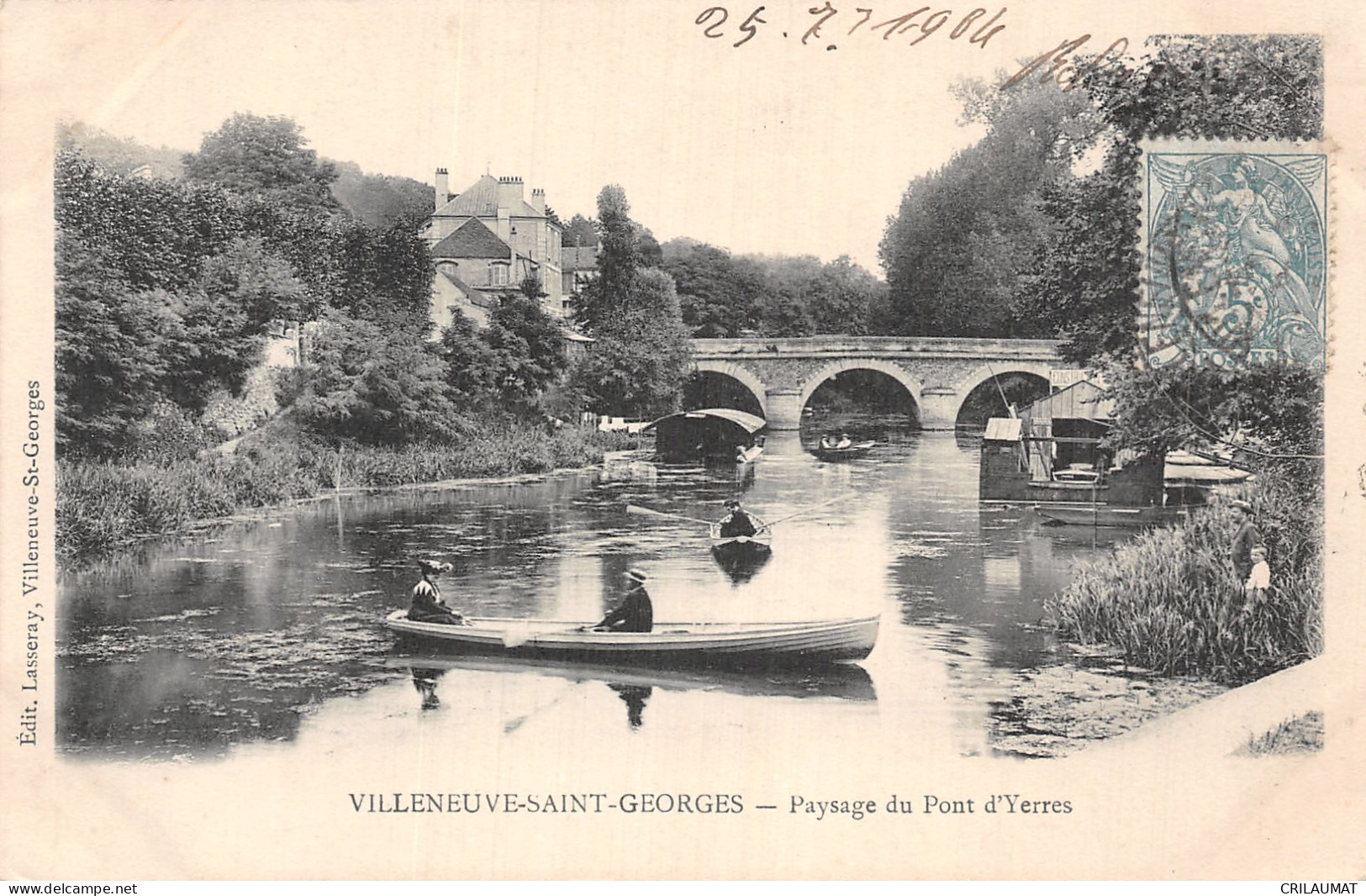 94-VILLENEUVE SAINT GEORGES-N°5138-D/0015 - Villeneuve Saint Georges