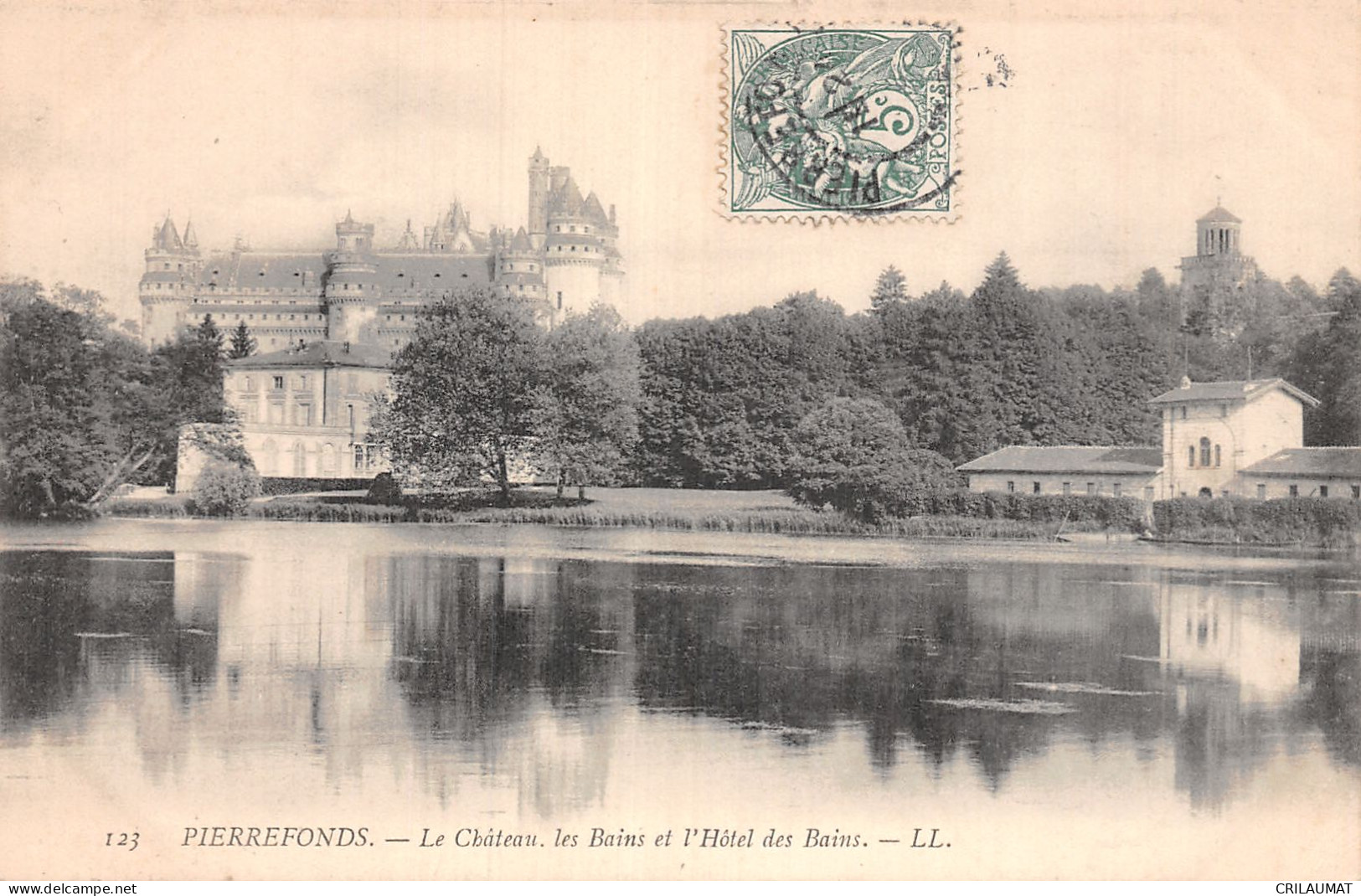 60-PIERREFONDS-N°5138-C/0383 - Pierrefonds