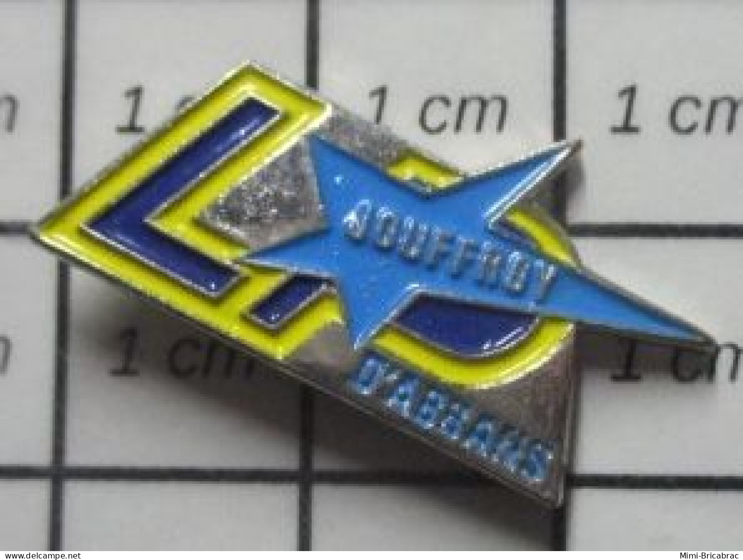 1818B Pin's Pins / Beau Et Rare / ADMINISTRATIONS / LYCEE PROFESSIONNEL LP JOUFFROY D'ABBARS - Administración