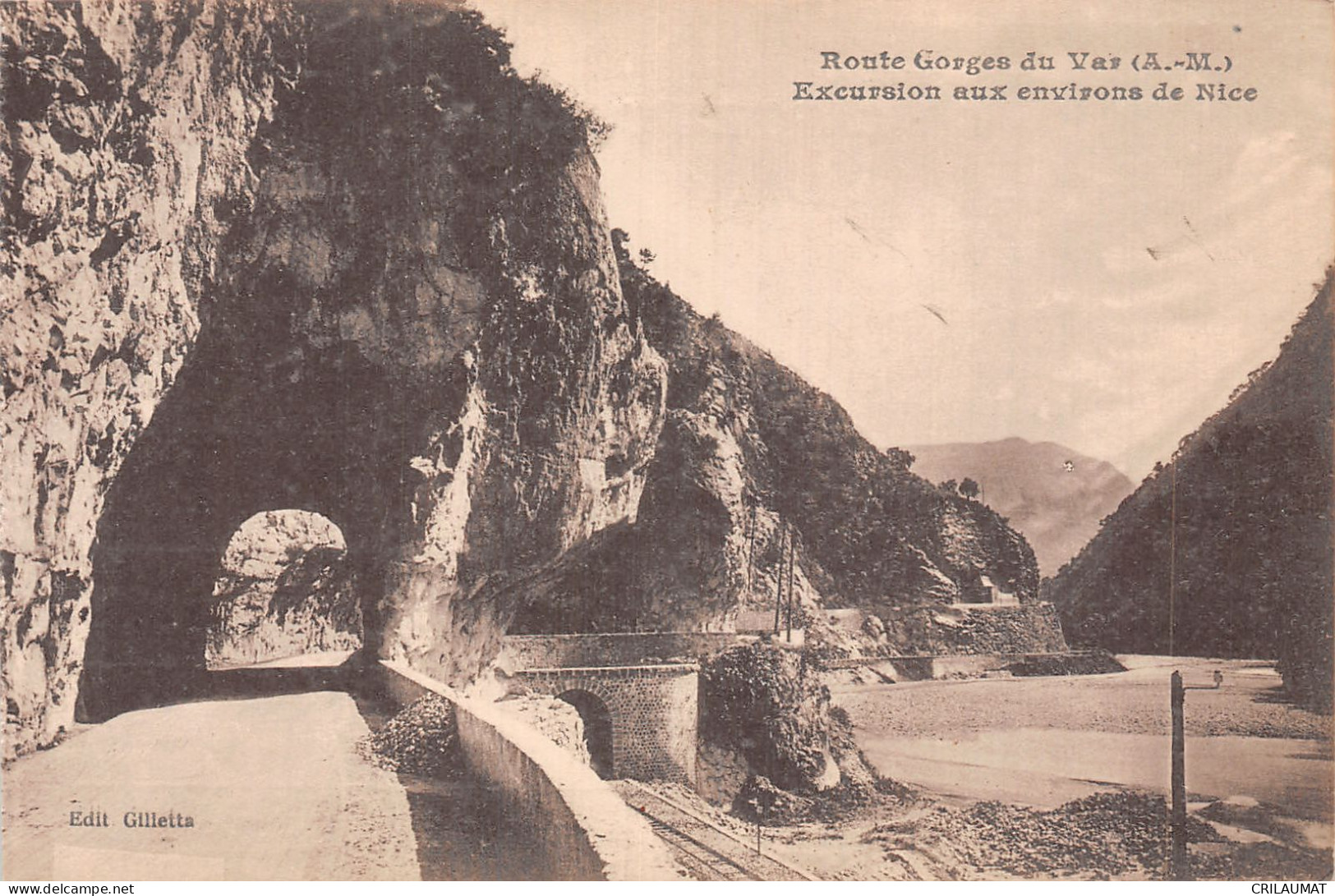 06-GORGES DU VAR -N°5138-H/0259 - Andere & Zonder Classificatie