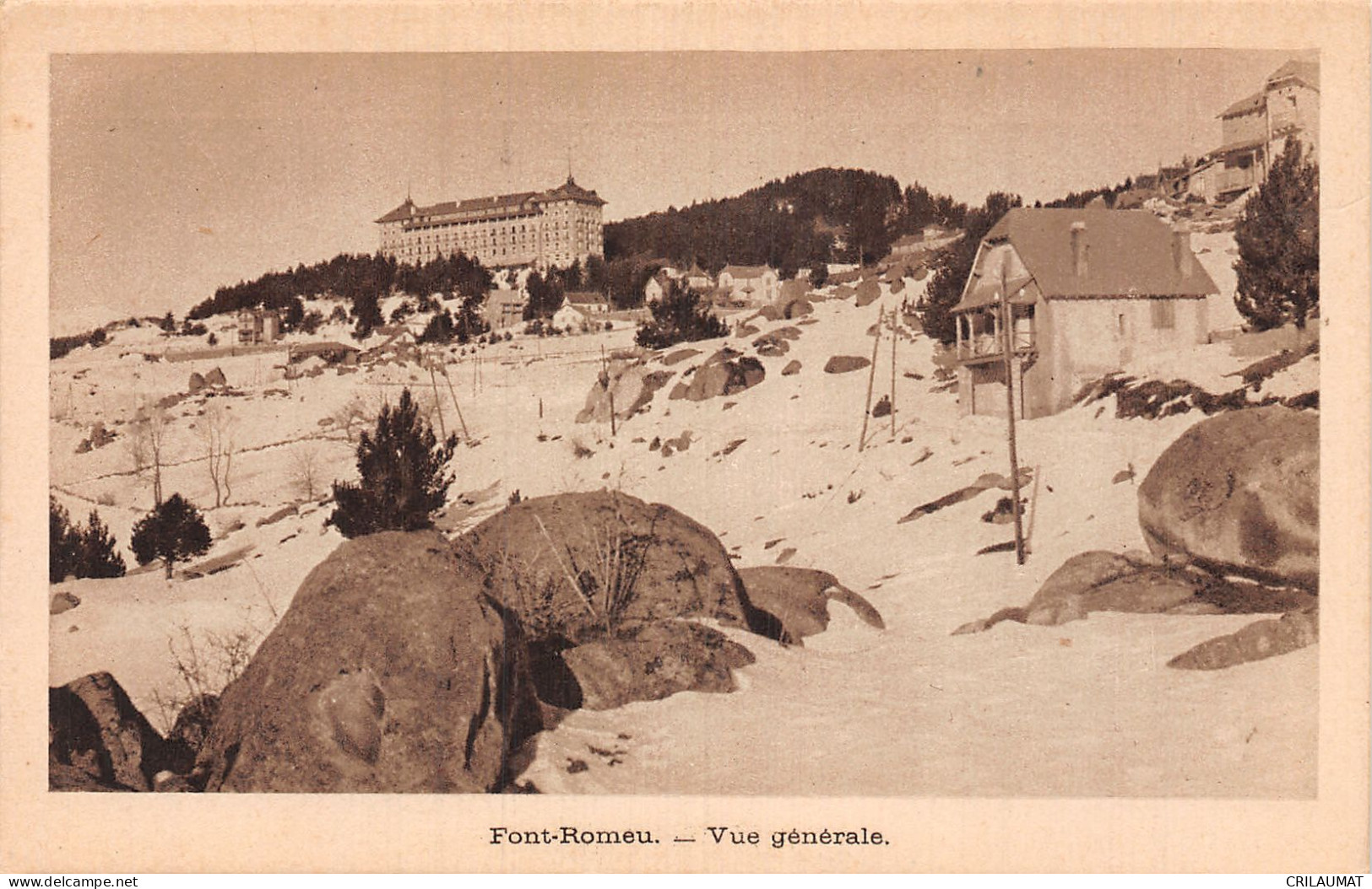 66-FONT ROMEU-N°5138-H/0247 - Autres & Non Classés