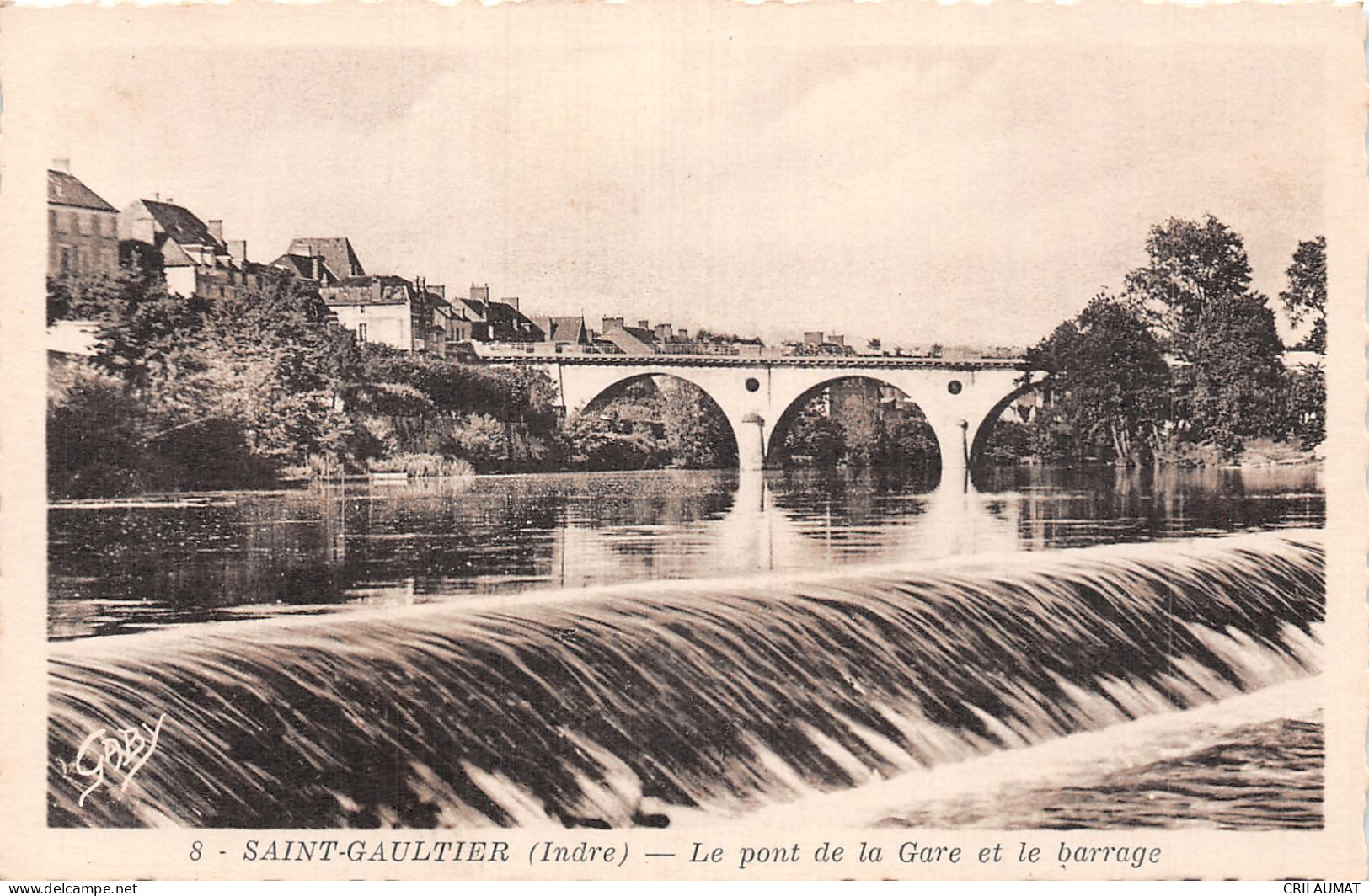 36-SAINT GAULTIER-N°5138-H/0245 - Other & Unclassified