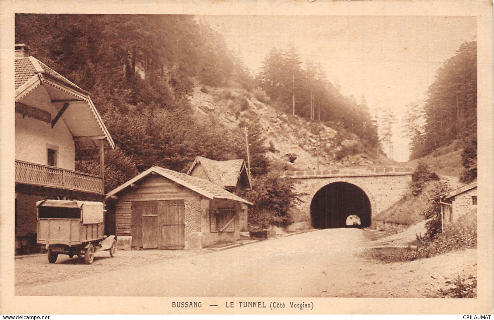 88-BUSSANG LE TUNNEL-N°5138-G/0375 - Bussang