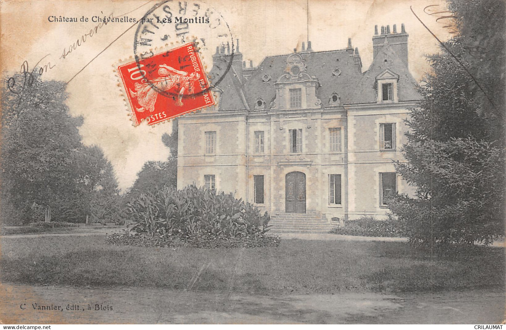 41-OUCHAMPS CHÂTEAU DE CHEVENELLES-N°5138-G/0331 - Other & Unclassified