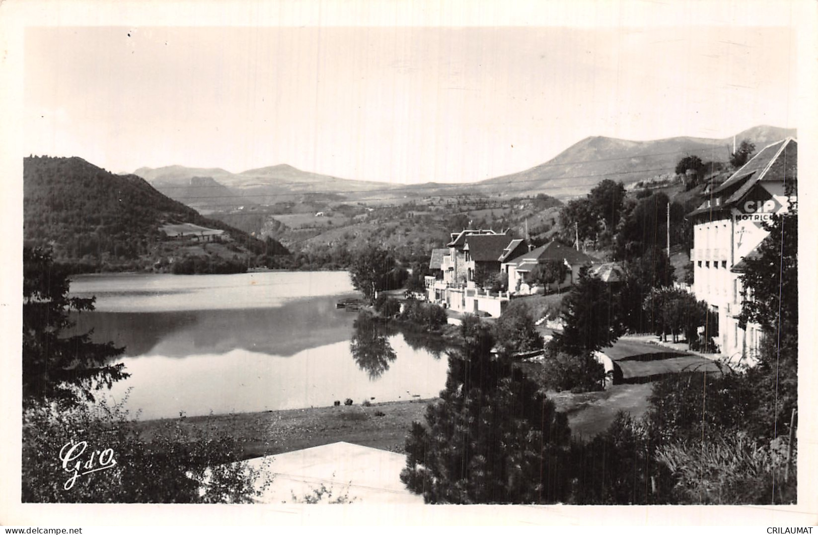 63-LE LAC CHAMBON ET LA CHAINE DES MONTS DORE-N°5138-G/0233 - Autres & Non Classés