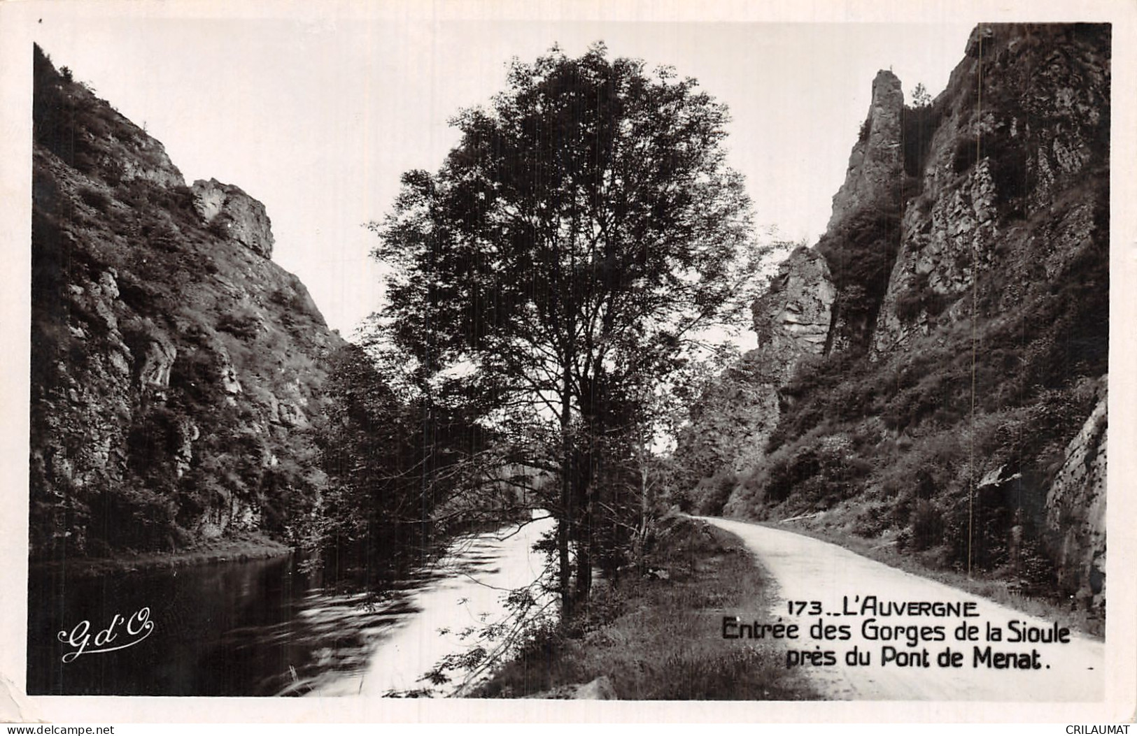 63-GORGES DE LA SIOULE PONT DE MENAT-N°5138-G/0209 - Autres & Non Classés