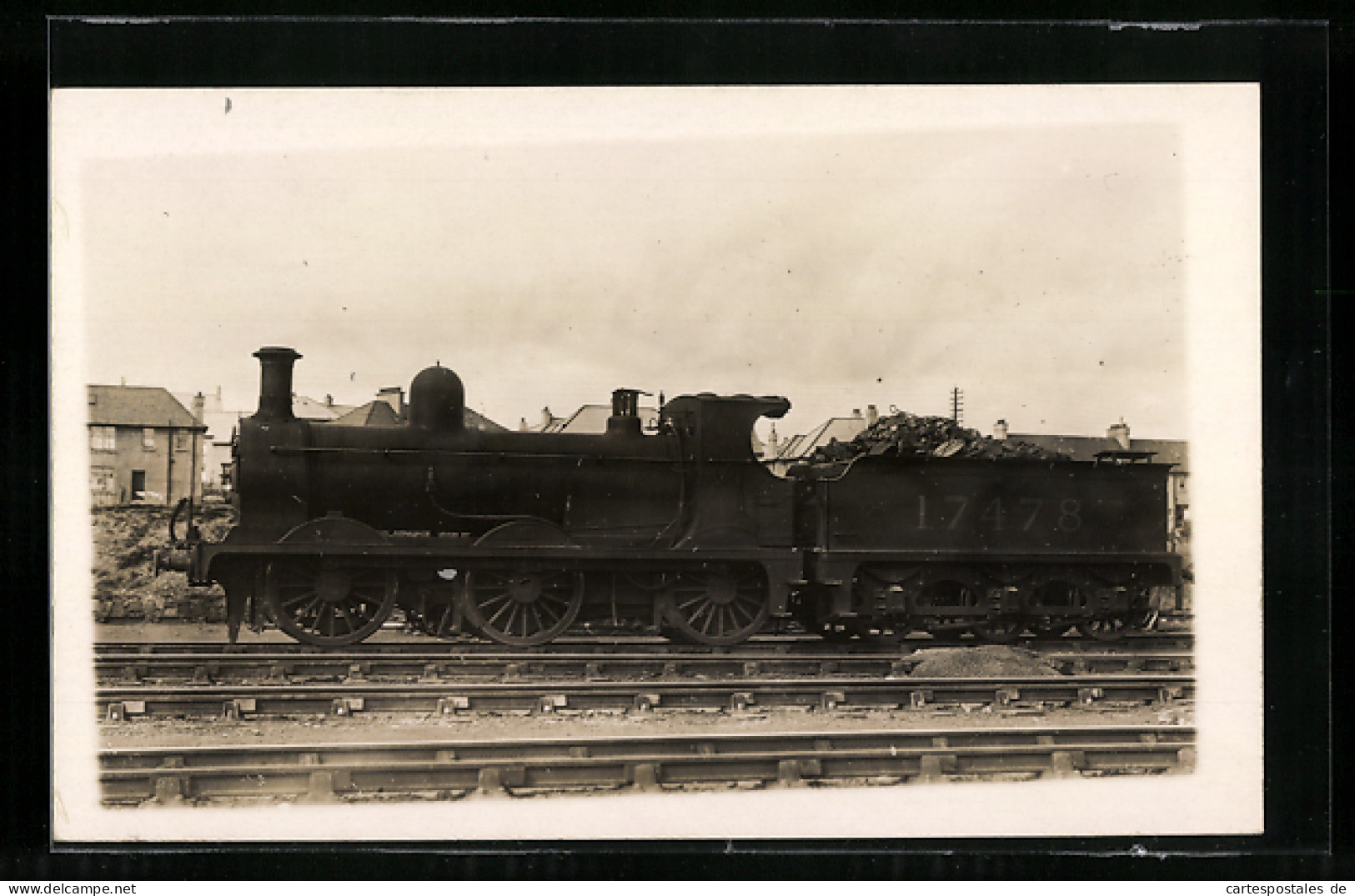 Photo Pc Lokomotive Mit Kennung 17478  - Treni