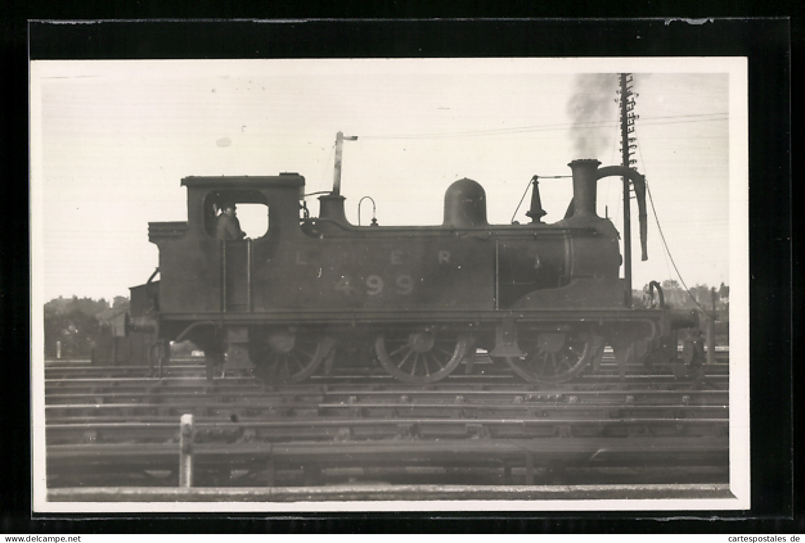 Pc Lokomotive Der Englischen Eisenbahngesellschaft LNER Mit Kennung 499  - Treni