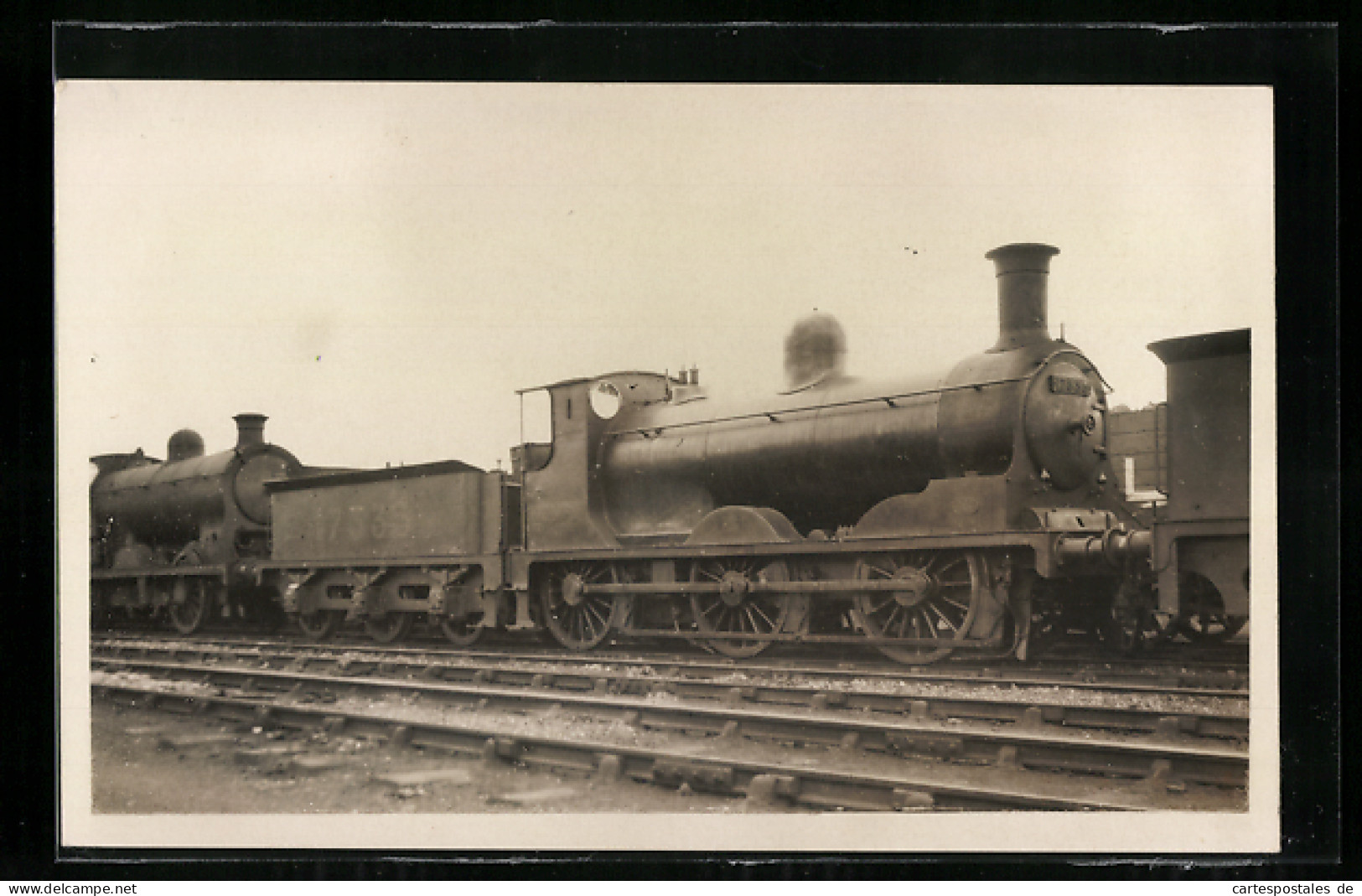 Photo Pc Lokomotive Der Englischen Eisenbahn Mit Kennung 17335, Locomag  - Treni
