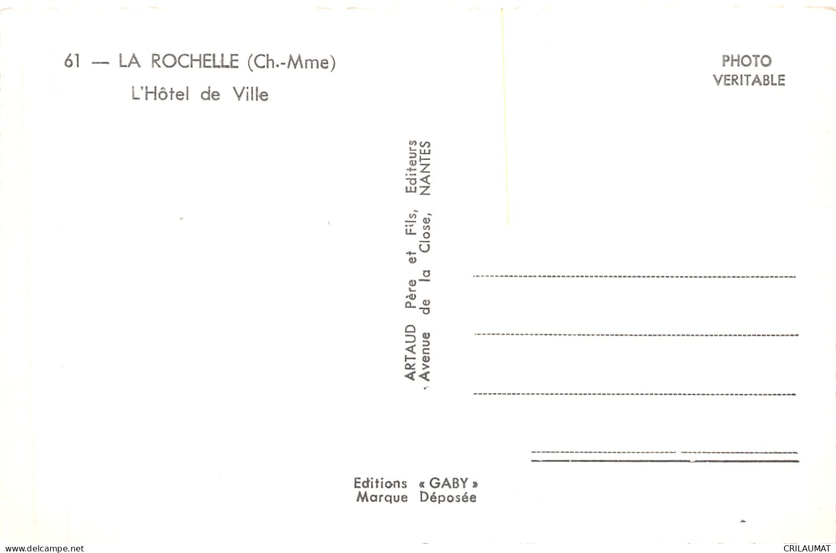 17-LA ROCHELLE-N°5138-G/0155 - La Rochelle