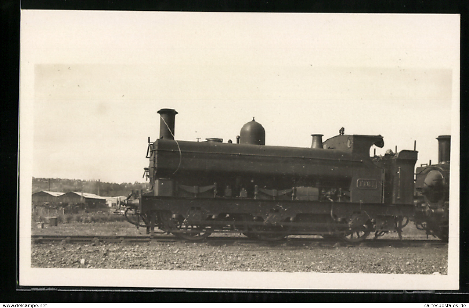 Photo Pc Lokomotive Der Englischen Eisenbahngesellschaft Mit Kennung 1181  - Treni