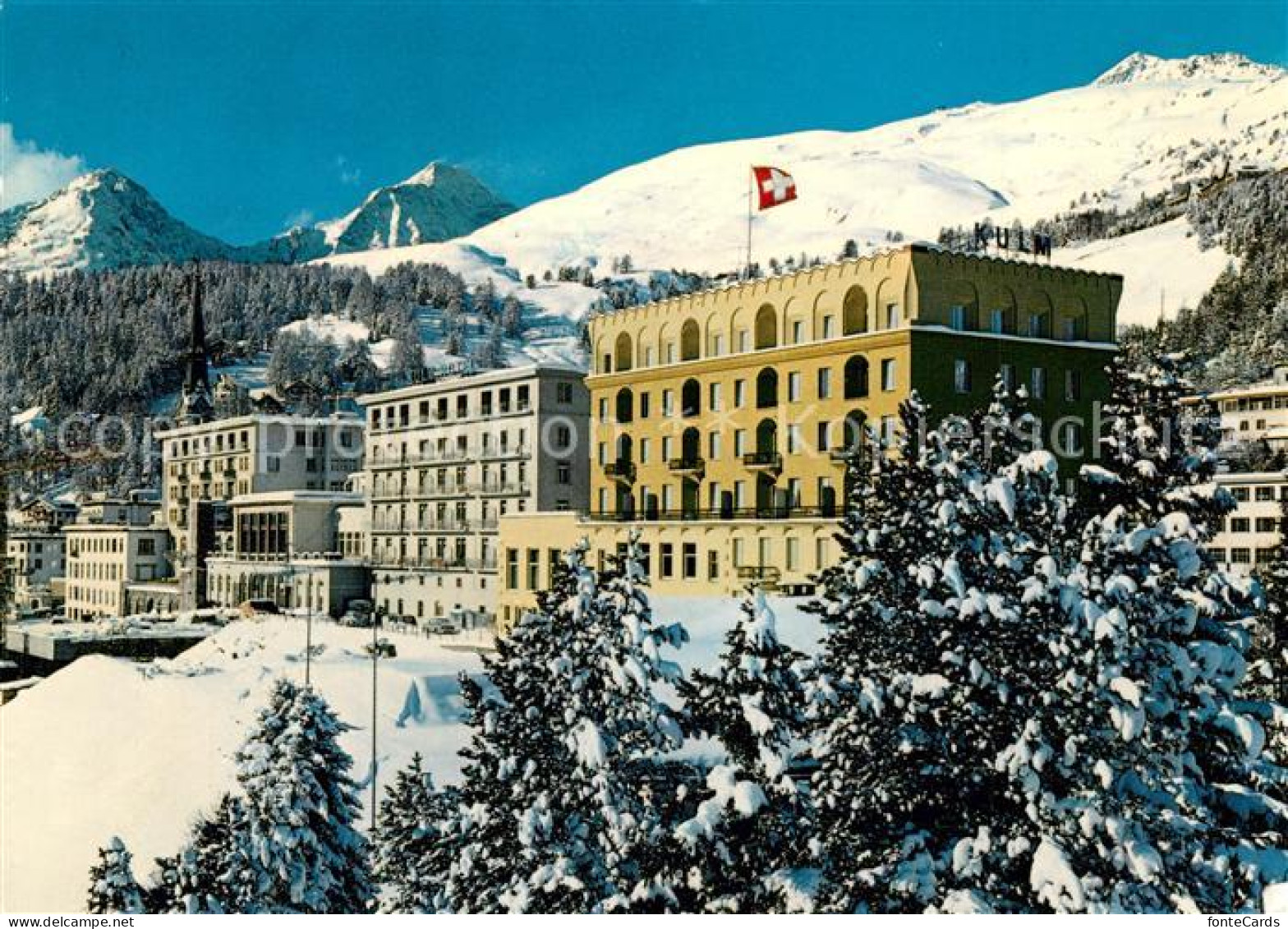 13315999 St Moritz GR Kulm Hotels Wintersportplatz Alpen St Moritz GR - Autres & Non Classés