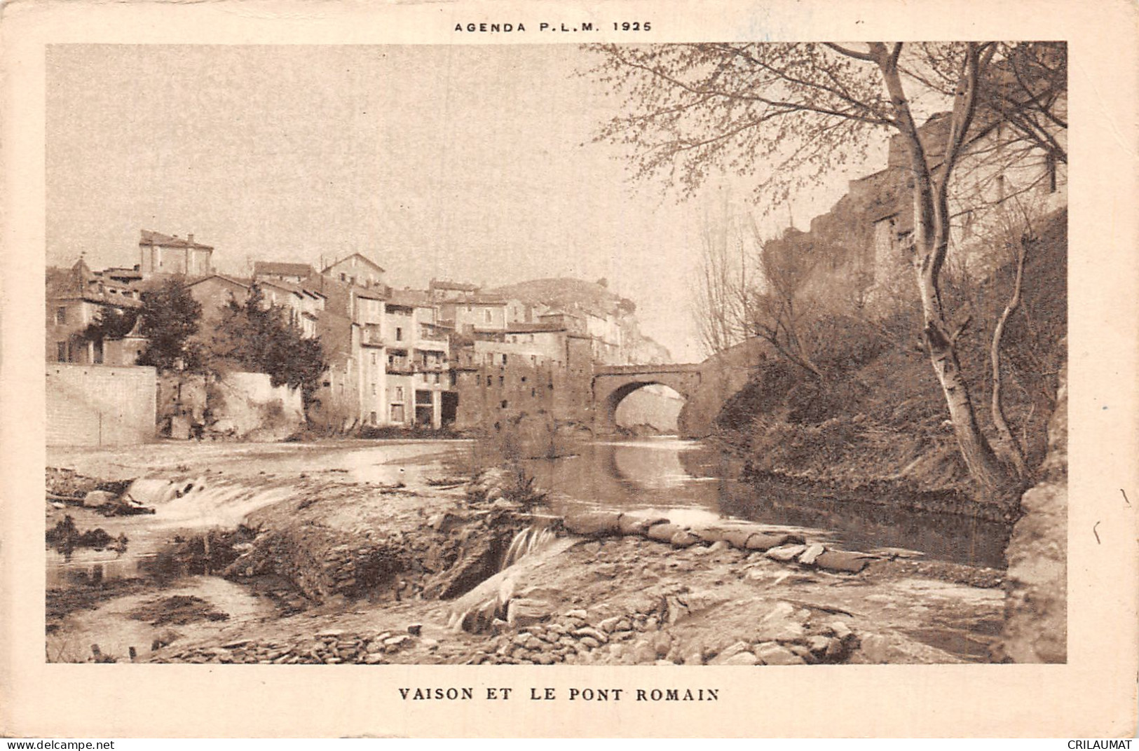 84-VAISON ET LE PONT ROMAIN-N°5138-F/0343 - Vaison La Romaine