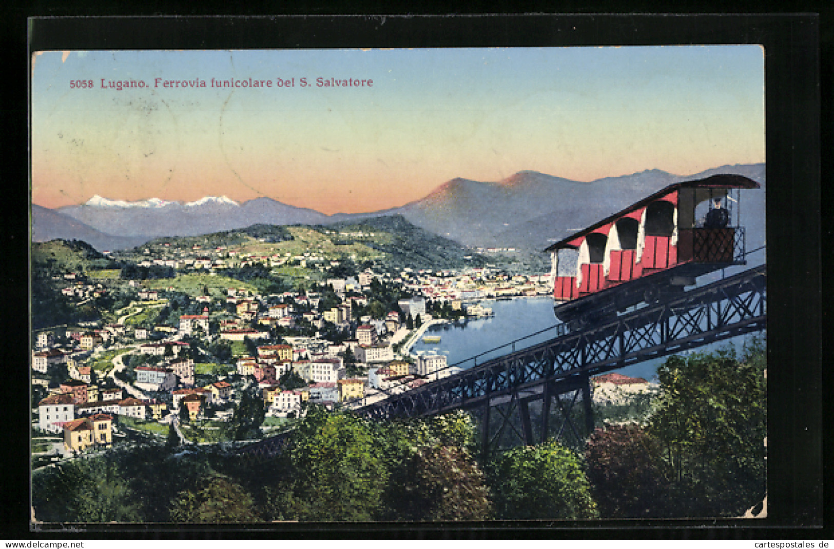 AK Lugano, Ferrovia Funicolare Del S. Salvatore  - Other & Unclassified