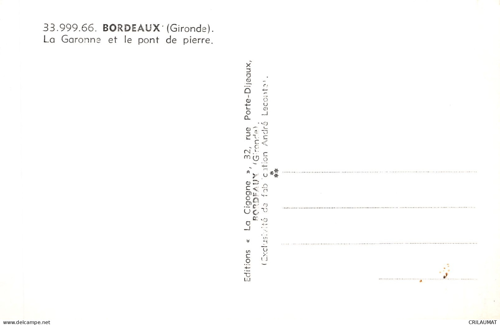 33-BORDEAUX-N°5138-F/0255 - Bordeaux