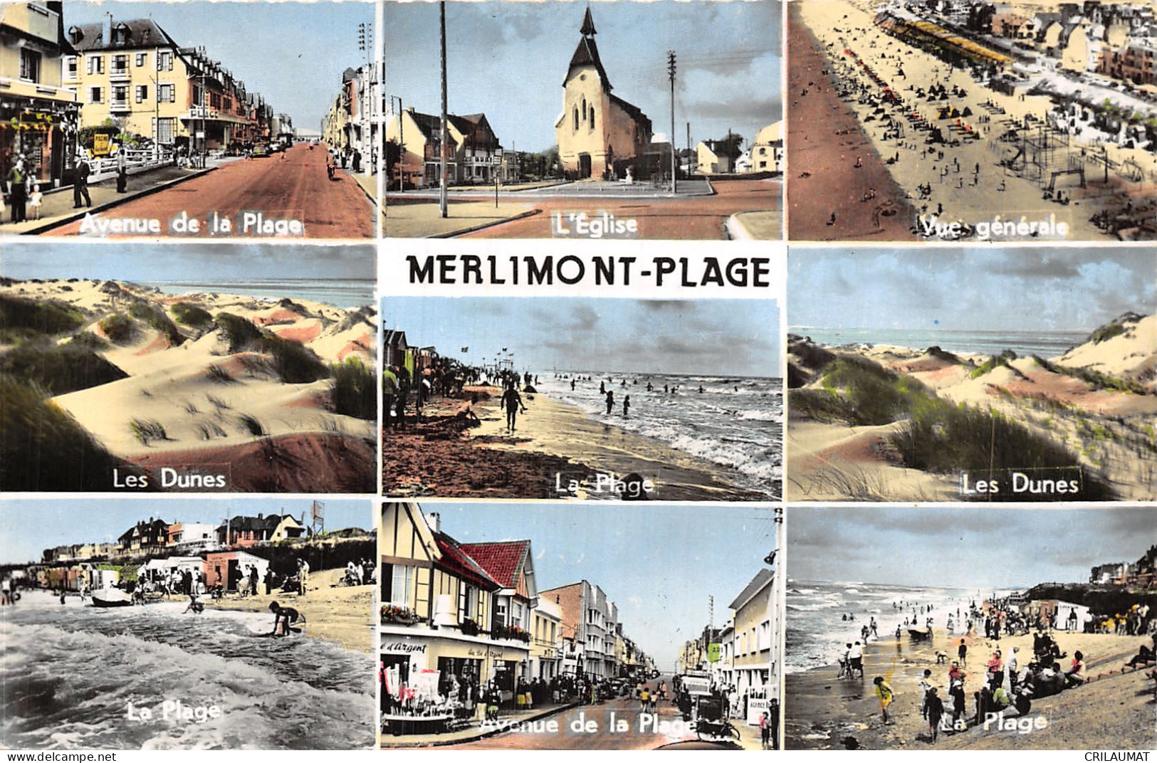 62-MERLIMONT PLAGE-N°5138-F/0195 - Andere & Zonder Classificatie