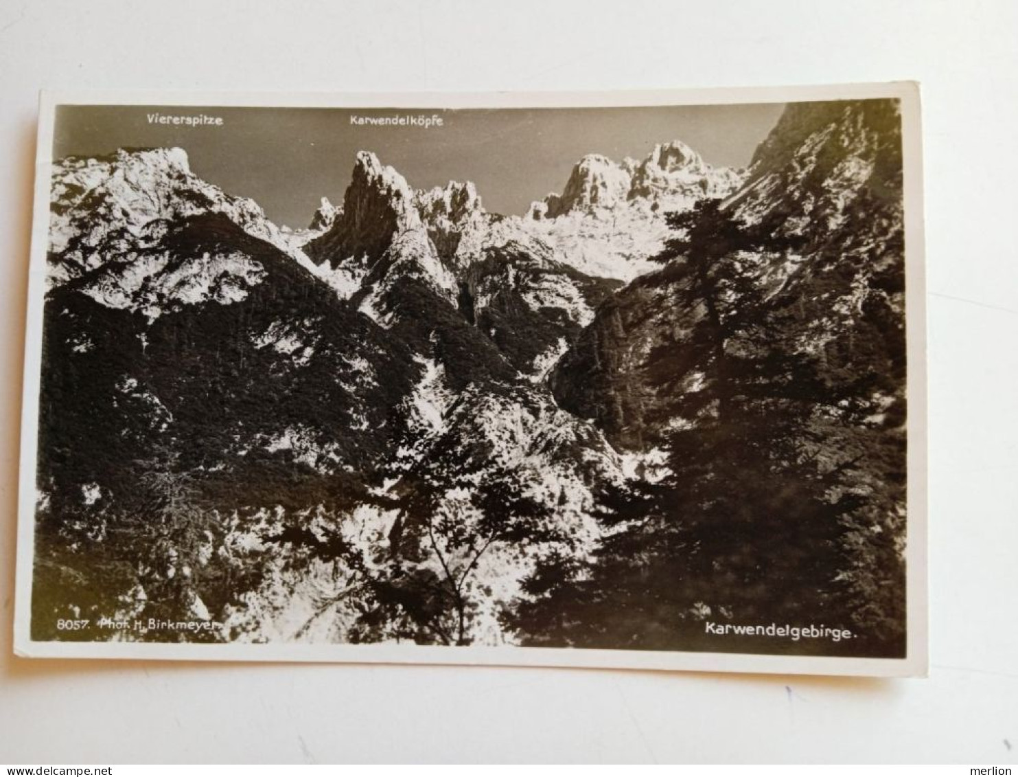 D202685 AK- CPA  - Mittenwald  -   Karwendelgebirge     - Ca 1933  FOTO-AK - Mittenwald